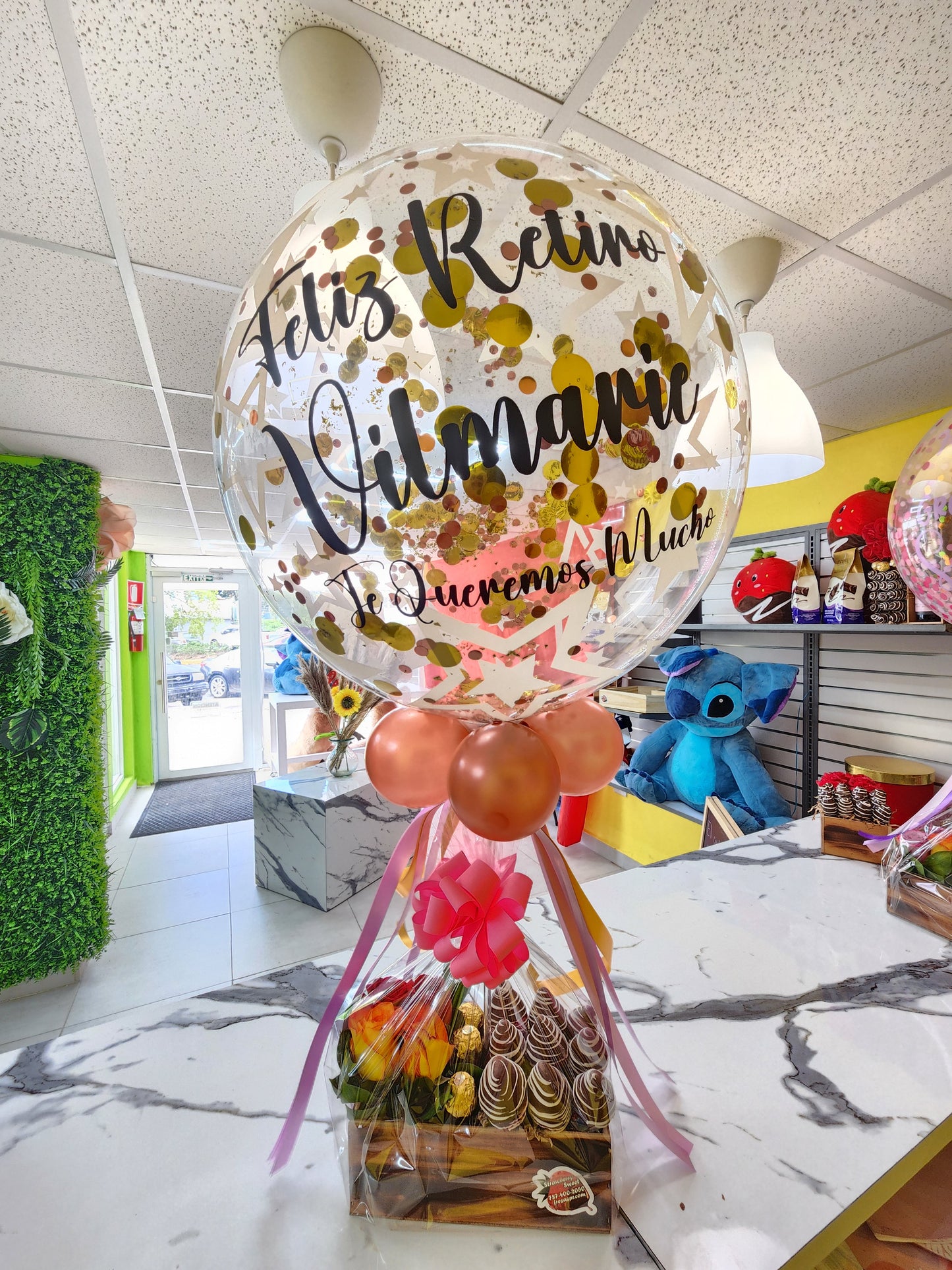 Combo Little Sweet & Globo Personalizado