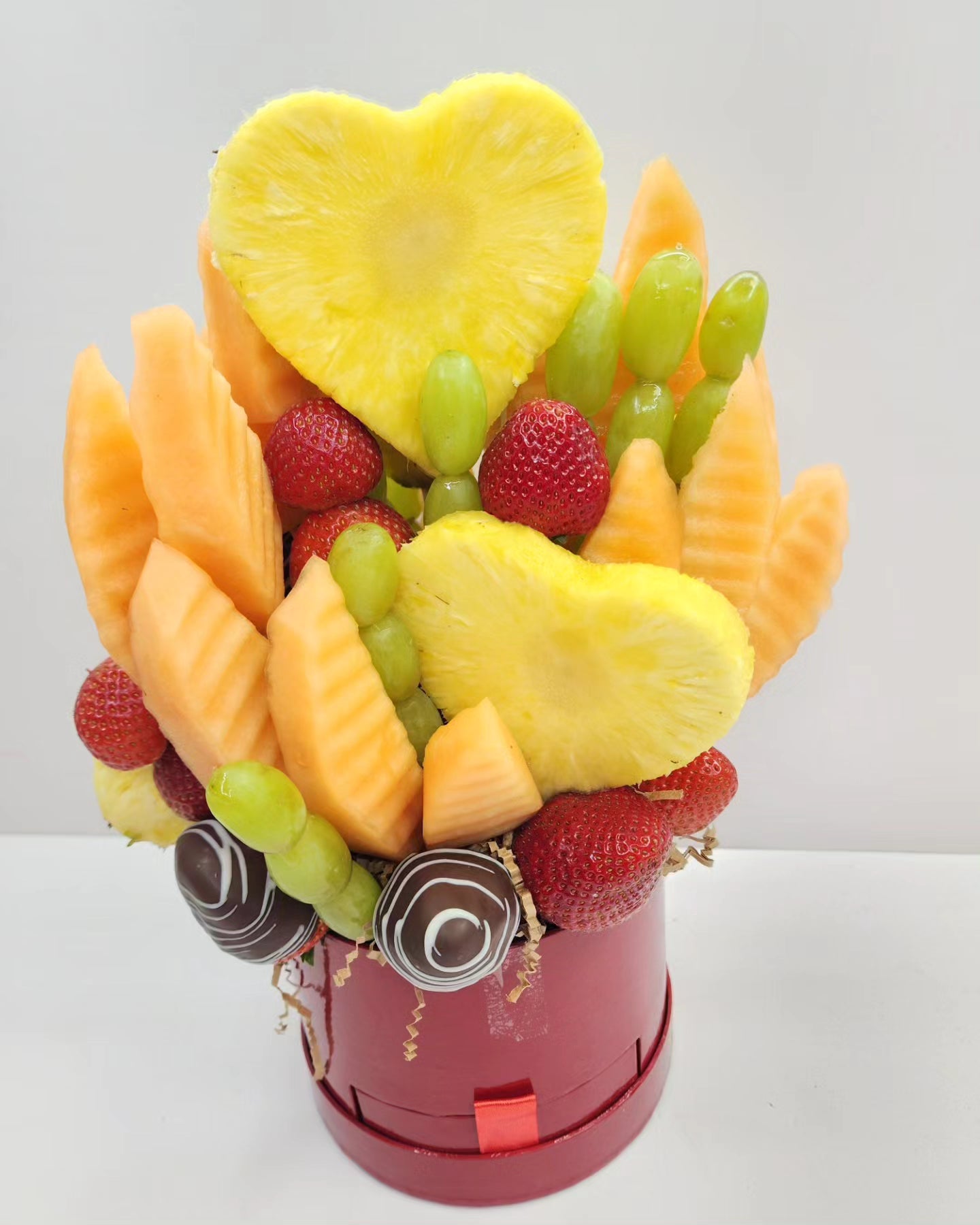 Fruit Heart Bouquet