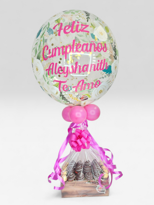 Combo Rocher & Globo perzonalizado